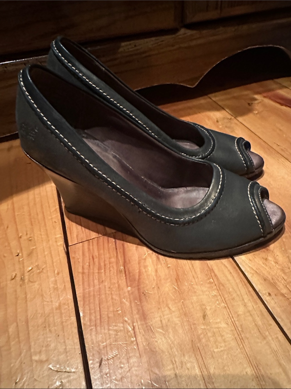 Timberland Peep-Toe Wedge Heels